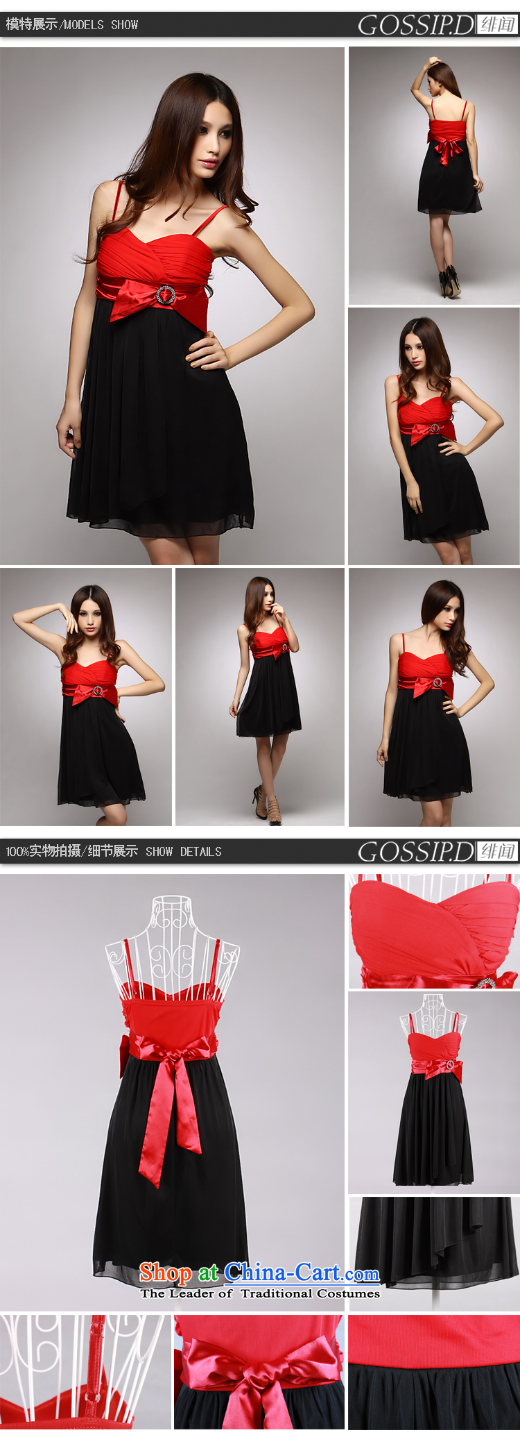 Gossip.d clearance temperament sweet Dress Short of evening dresses stars dress skirt banquet dinner princess small dress 1051 Red S picture, prices, brand platters! The elections are supplied in the national character of distribution, so action, buy now enjoy more preferential! As soon as possible.