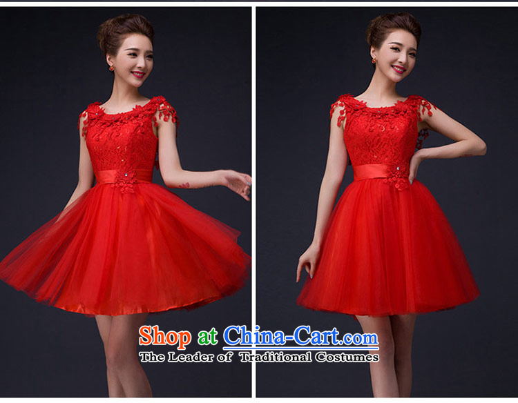 Qing Hua yarn new dresses 2015 romantic word lace shoulder straps thin korea video edition small dress bridesmaid Services White XL Photo, prices, brand platters! The elections are supplied in the national character of distribution, so action, buy now enjoy more preferential! As soon as possible.