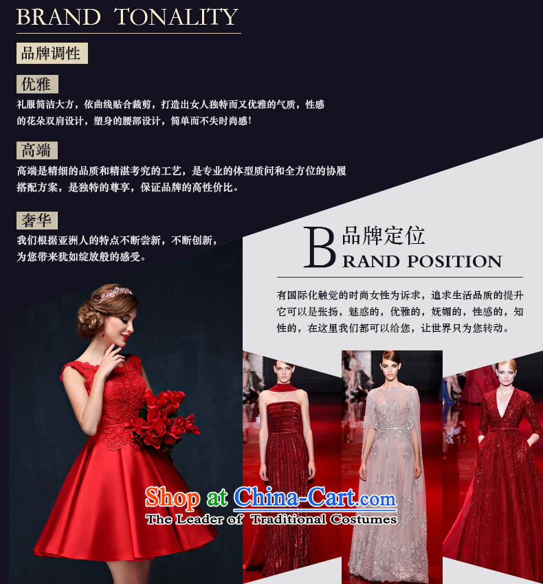 Red bows services 2015 Summer new Korean short, shoulders straps dress bride banquet evening dresses red L waist 2.2) Picture, prices, brand platters! The elections are supplied in the national character of distribution, so action, buy now enjoy more preferential! As soon as possible.
