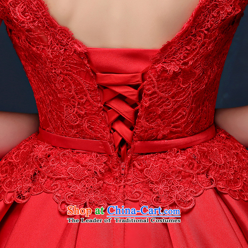 Red bows services 2015 Summer new Korean short, shoulders straps dress bride banquet evening dresses red L waist 2.2), Mrs Alexa Lam Roundup , , , shopping on the Internet