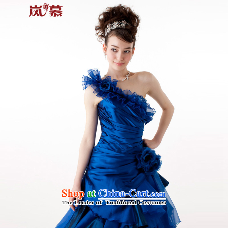 The sponsors of the original design of 2015 Po-blue dress bon bon skirt long tail bridal dresses will figure blue, included the Custom size , , , shopping on the Internet