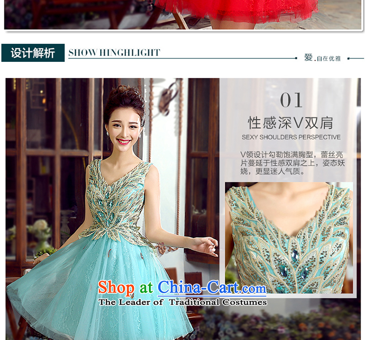 Jacob Chan bride bows services bon bon skirt small dress the summer and autumn of 2015 the new photo building theme clothing wedding binding with a bright chip stage shows RED M pictures, service price, brand platters! The elections are supplied in the national character of distribution, so action, buy now enjoy more preferential! As soon as possible.