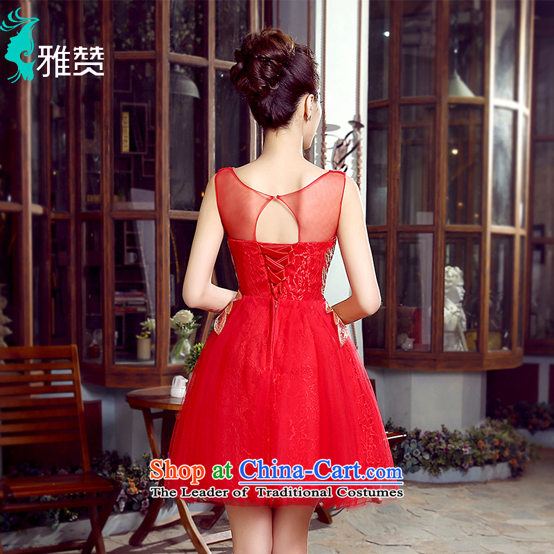 Jacob Chan bride bows services bon bon skirt small dress the summer and autumn of 2015 the new photo building theme clothing wedding binding with a bright chip stage shows RED M, Jacob Chan Kit (YAZAN) , , , shopping on the Internet