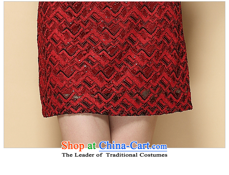Feng Fei, Colombia15 2015 new summer mother Sau San short-sleeved dresses temperament leave two kits wedding-dress #6385 red XL Photo, prices, brand platters! The elections are supplied in the national character of distribution, so action, buy now enjoy more preferential! As soon as possible.