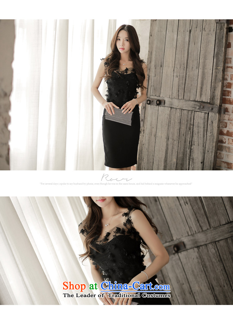 Xin Xi Zhi  &2015 new sexy beauty stitching Mesh embroidered dress banquet dress temperament package and dresses #769 Black (two kit) XL Photo, prices, brand platters! The elections are supplied in the national character of distribution, so action, buy now enjoy more preferential! As soon as possible.