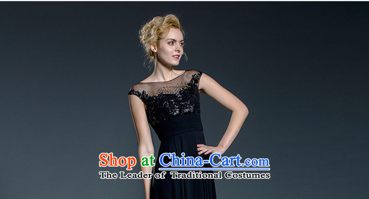 A lifetime of evening dresses long moderator female black dinner dress round-neck collar slotted shoulder 502411448  160/84A black thirtieth day pre-sale picture, prices, brand platters! The elections are supplied in the national character of distribution, so action, buy now enjoy more preferential! As soon as possible.