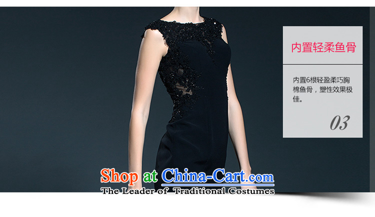 A lifetime of banquet evening dresses moderator black sexy reception dress stylish black 170/92A 402401364 Sau San female 30 days of pre-sale picture, prices, brand platters! The elections are supplied in the national character of distribution, so action, buy now enjoy more preferential! As soon as possible.