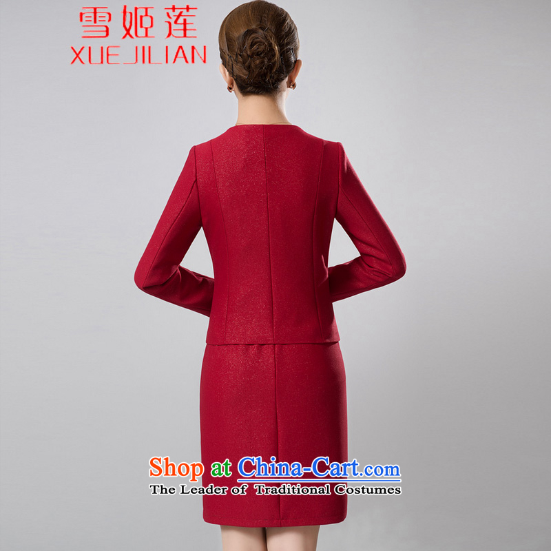 Michelle Gellar Lin's wedding package install MOM 2015 two kits of spring and summer load middle-aged jacket wedding dresses #6387 Women's Maroon 4XL, Michelle Gellar Lin (XUEJILIAN) , , , shopping on the Internet