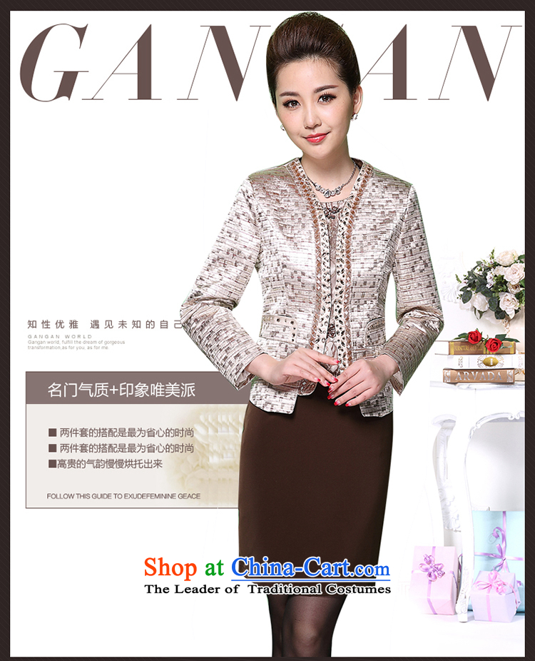 Michelle Gellar Lin's wedding dresses mother replacing dresses Kit 2015 new middle-aged Korean version of large numbers of ladies #6368 enamels lattice Xl(170/92a) picture, prices, brand platters! The elections are supplied in the national character of distribution, so action, buy now enjoy more preferential! As soon as possible.