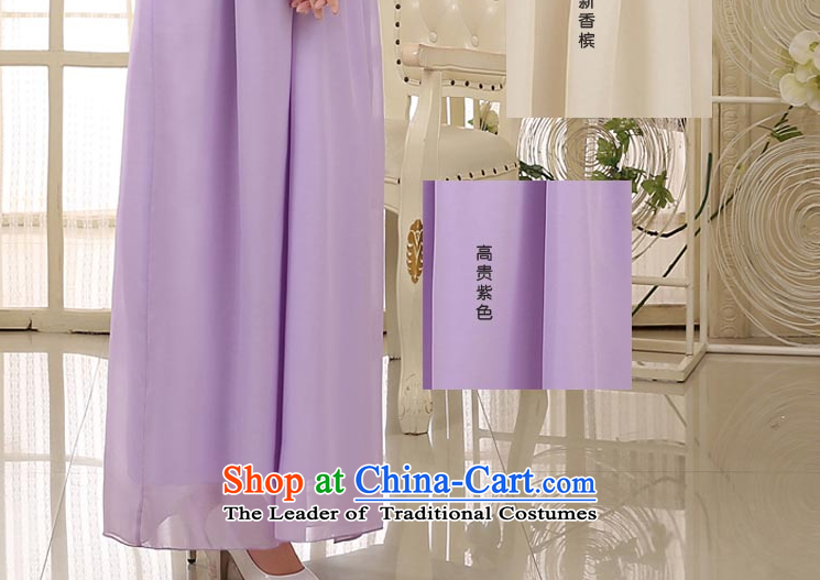 In accordance with the pure 2015 Connie snow new evening dress bridesmaid mission sister skirt the girl brides bows to Sau San tie long bridesmaid wedding dresses5064 purple S picture, prices, brand platters! The elections are supplied in the national character of distribution, so action, buy now enjoy more preferential! As soon as possible.