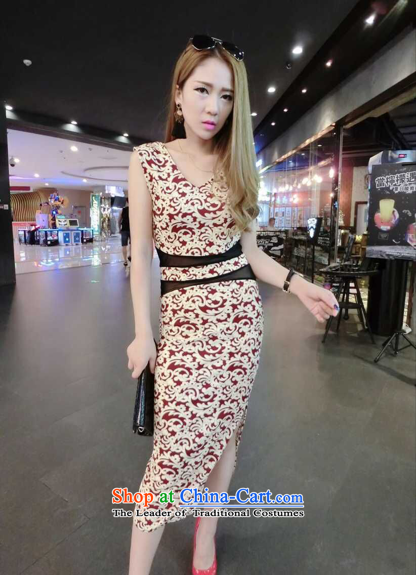 Sexy Western big wind skirt deep V package and porcelain Sau San dresses skirts are Code 705 female red picture, prices, brand platters! The elections are supplied in the national character of distribution, so action, buy now enjoy more preferential! As soon as possible.