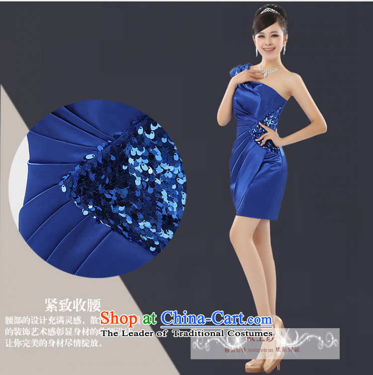 Yong-yeon and 2015 new summer bridesmaid Dress Short, bows to marry the bride shoulder Sau San banquet dress female red L picture, prices, brand platters! The elections are supplied in the national character of distribution, so action, buy now enjoy more preferential! As soon as possible.