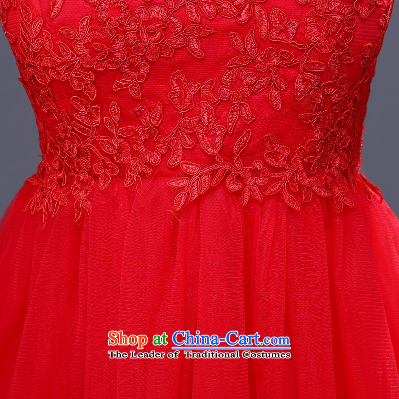 Jie Mija 2015 new wedding dresses Red Dress Short of qipao larger marriages bows Services Mr Ronald short-sleeved short of Suzhou shipment red S, Cheng Kejie mia , , , shopping on the Internet