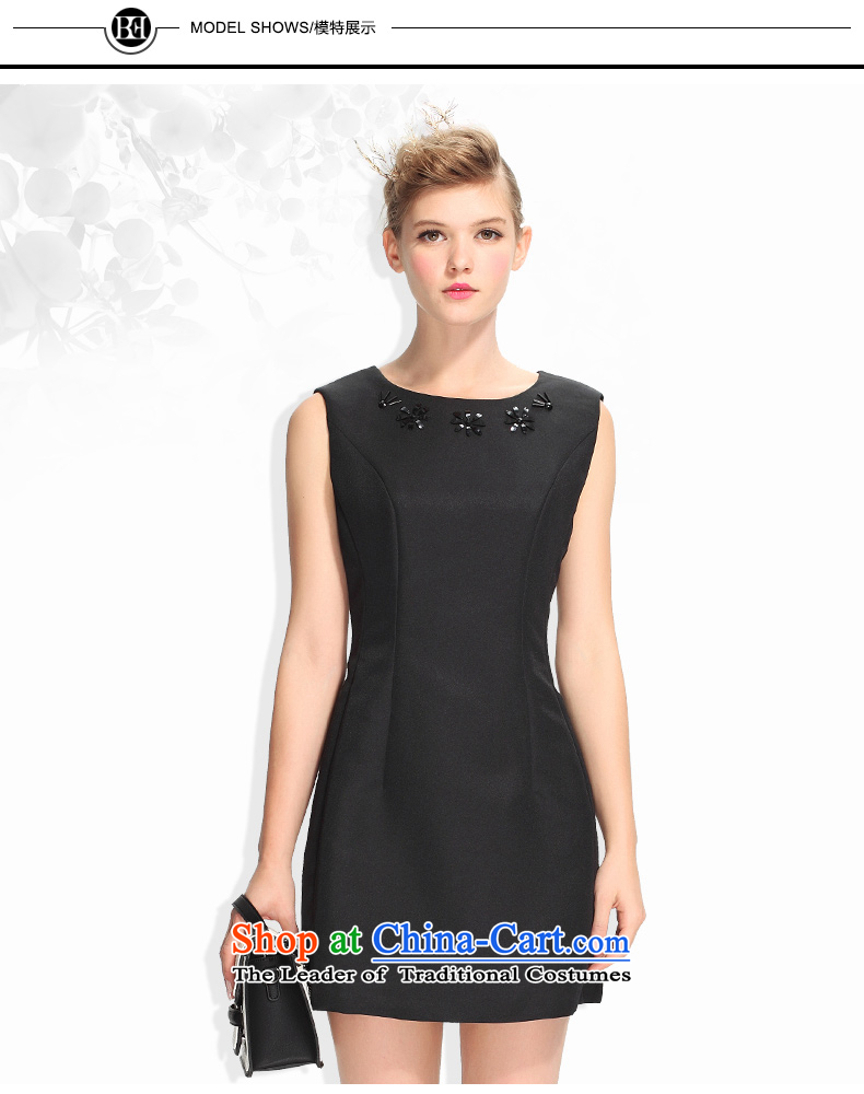 Mrs Diana be 2015 Pik autumn new round-neck collar sleeveless in long skirt A retro dress Foutune of commonwealth of Sau San video thin BH01134171 black S picture, prices, brand platters! The elections are supplied in the national character of distribution, so action, buy now enjoy more preferential! As soon as possible.