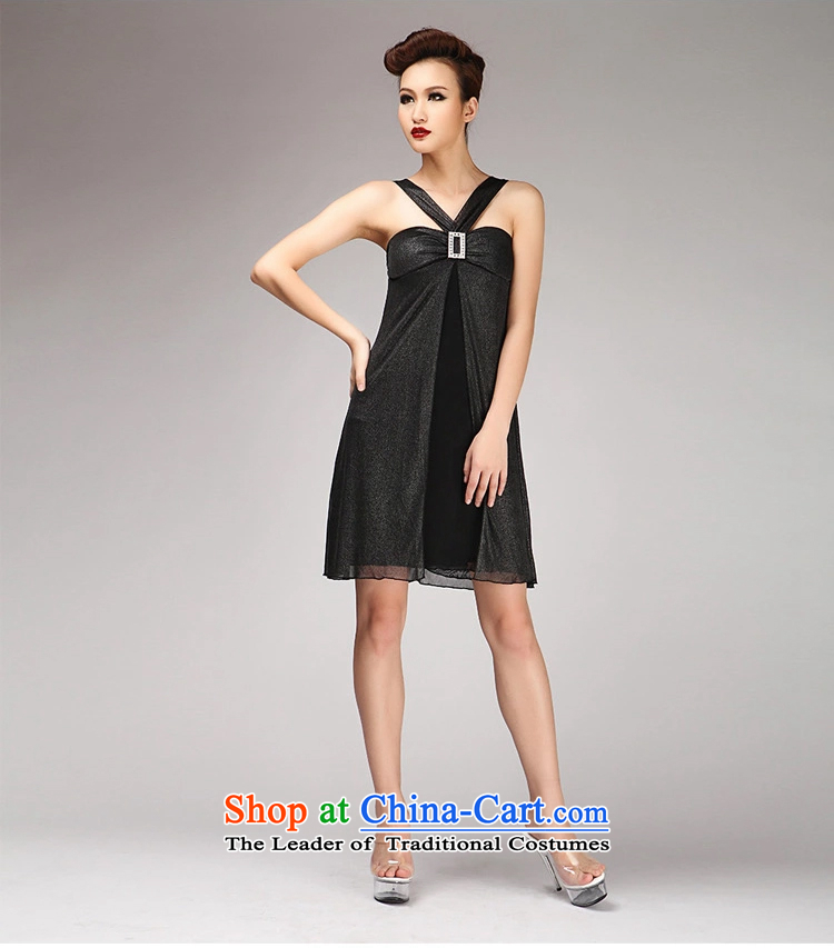  The Korean version of the dresses GOSSIP.D small dress skirt evening dress short of Princess new stars with elegant black S pictures 1238 dresses, prices, brand platters! The elections are supplied in the national character of distribution, so action, buy now enjoy more preferential! As soon as possible.