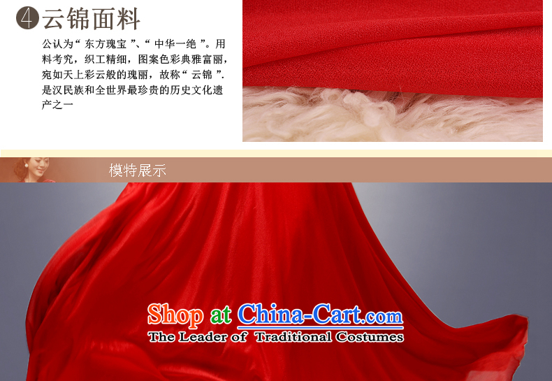 Eason Chan point new summer 2015 bride retro red wedding dress marriage long bows services red red bride qipao XXL payment for about a week shipment picture, prices, brand platters! The elections are supplied in the national character of distribution, so action, buy now enjoy more preferential! As soon as possible.