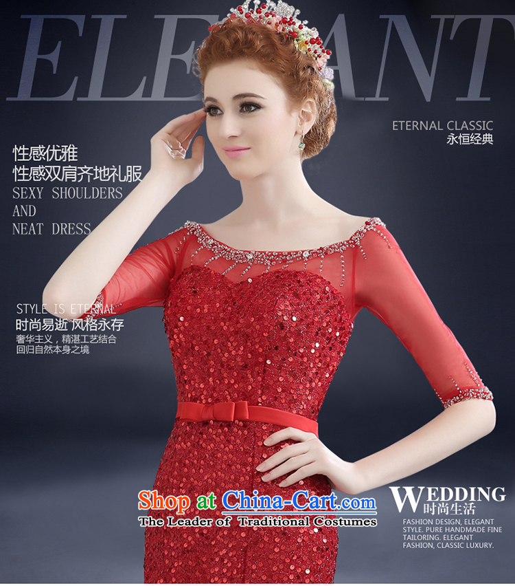 The bride is based dress bows long summer 2015 new evening banquet moderator crowsfoot dress female summer RED M picture, prices, brand platters! The elections are supplied in the national character of distribution, so action, buy now enjoy more preferential! As soon as possible.