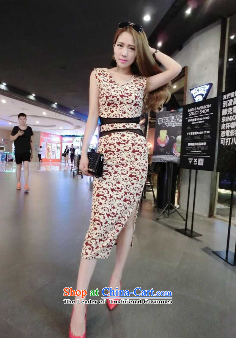The skirt deep V package and porcelain Sau San dresses skirts are Code 705 female red picture, prices, brand platters! The elections are supplied in the national character of distribution, so action, buy now enjoy more preferential! As soon as possible.