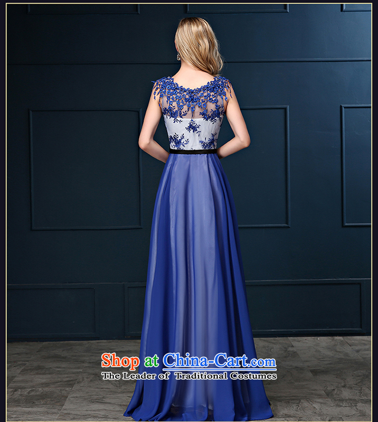 Bridesmaid dress Summer 2015 new Korean shoulders large Sau San long banquet video thin marriages evening dress blue S Suzhou shipment picture, prices, brand platters! The elections are supplied in the national character of distribution, so action, buy now enjoy more preferential! As soon as possible.