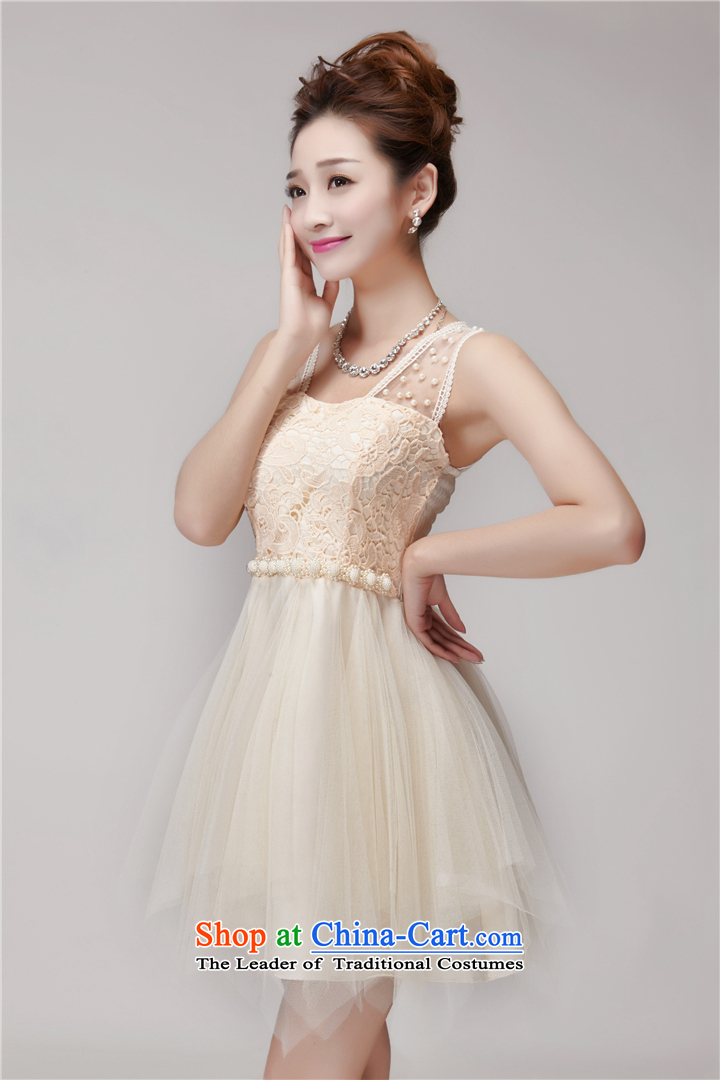 Ying Xin Ren   2015 Summer lace spent manually staple pearl hook princess bon bon skirt elastic waist nets dresses dress 983 white S picture, prices, brand platters! The elections are supplied in the national character of distribution, so action, buy now enjoy more preferential! As soon as possible.