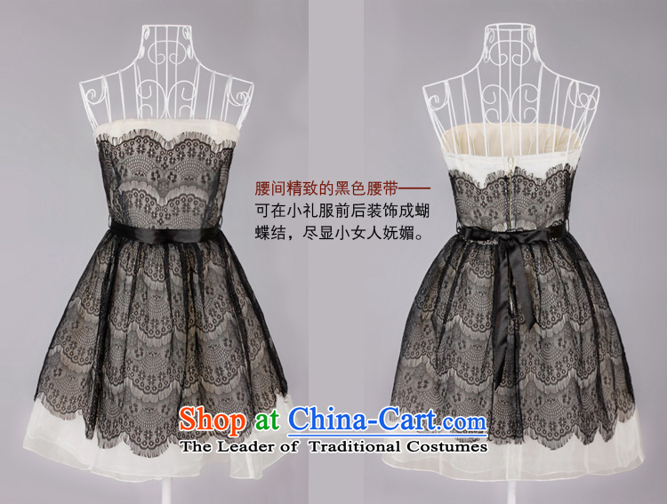  Special black dress GOSSIP.D Princess short of Sau San banquet small large dress wiping the chest lace dress 1017 Black OSCE root Windsor M picture, prices, brand platters! The elections are supplied in the national character of distribution, so action, buy now enjoy more preferential! As soon as possible.