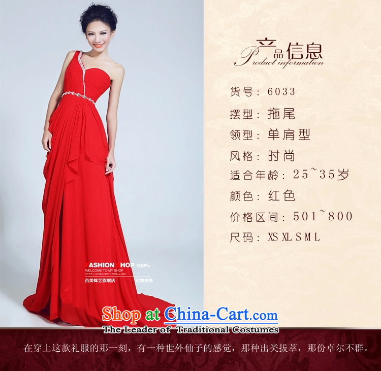 Wedding dress Kyrgyz-american married arts shoulder the new 2015 Korean bridal dresses tail LT6033 bridal dresses red S picture, prices, brand platters! The elections are supplied in the national character of distribution, so action, buy now enjoy more preferential! As soon as possible.