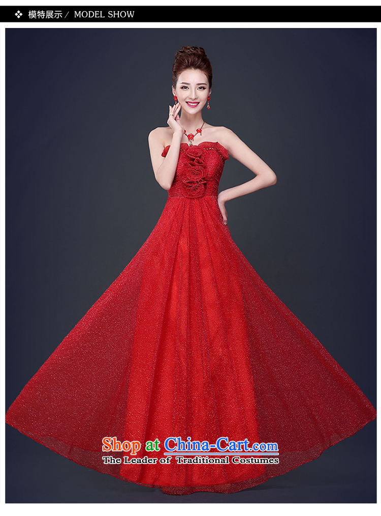 7 7 color tone 2015 new bride bows Services Mr Ronald long wedding Wedding Dress Short, wipe the chest evening dresses red female L046 Sau San red long S picture, prices, brand platters! The elections are supplied in the national character of distribution, so action, buy now enjoy more preferential! As soon as possible.