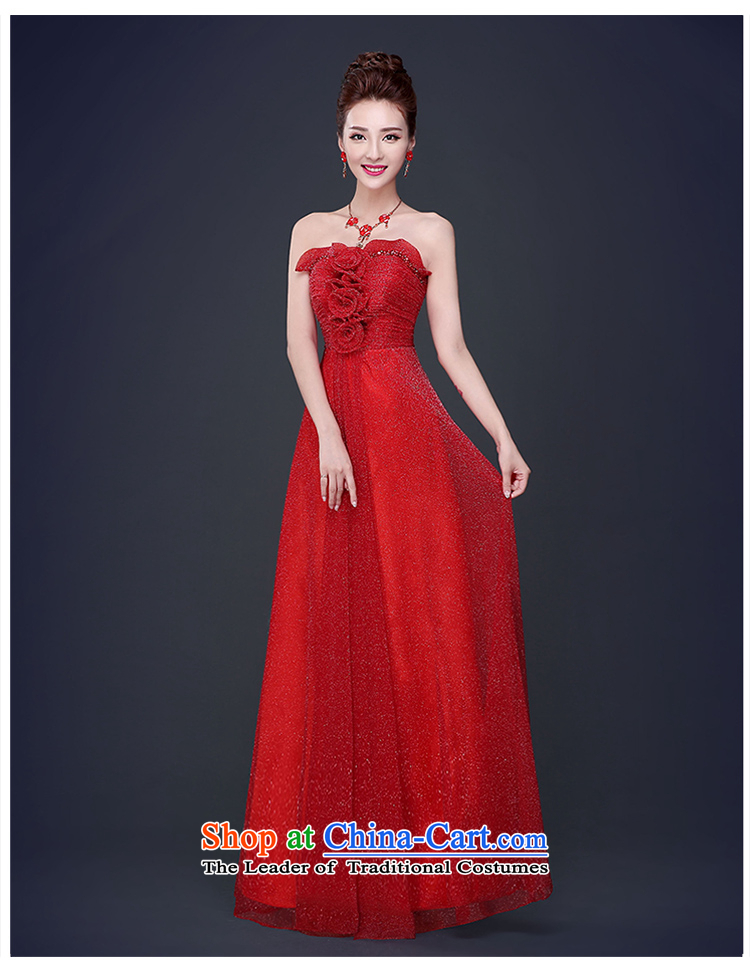 7 7 color tone 2015 new bride bows Services Mr Ronald long wedding Wedding Dress Short, wipe the chest evening dresses red female L046 Sau San red long S picture, prices, brand platters! The elections are supplied in the national character of distribution, so action, buy now enjoy more preferential! As soon as possible.