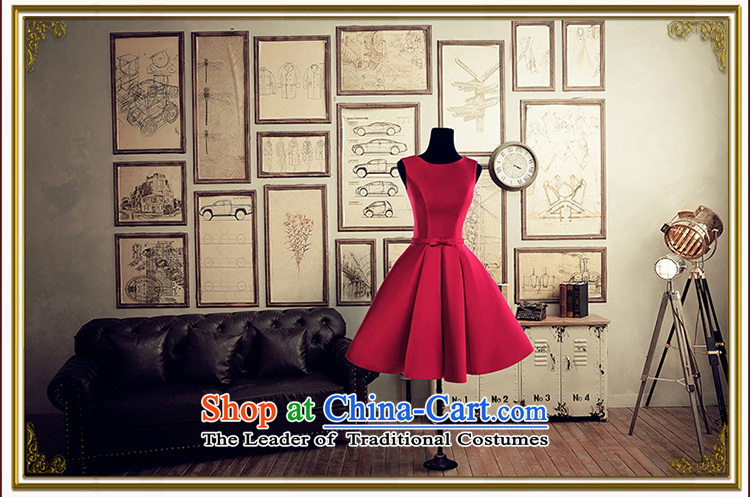 A Bride wedding dresses  2015 summer short skirt the Word 2264 shoulder dress red S picture, prices, brand platters! The elections are supplied in the national character of distribution, so action, buy now enjoy more preferential! As soon as possible.
