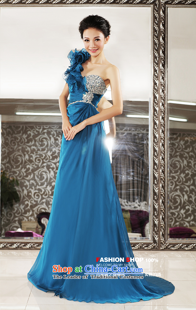 Wedding dress Kyrgyz-american married arts shoulder the new 2015 Korean bridal dresses tail LT7112 bridal dresses Blue 4# picture, prices, brand platters! The elections are supplied in the national character of distribution, so action, buy now enjoy more preferential! As soon as possible.