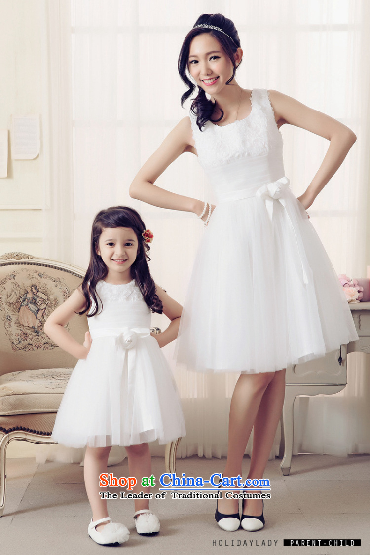 The end of the light (MO) mother QIAN replacing dresses and stylish parent-child replacing sleeveless top yarn sweet parent-child dress A105-m305 adult white L picture, prices, brand platters! The elections are supplied in the national character of distribution, so action, buy now enjoy more preferential! As soon as possible.