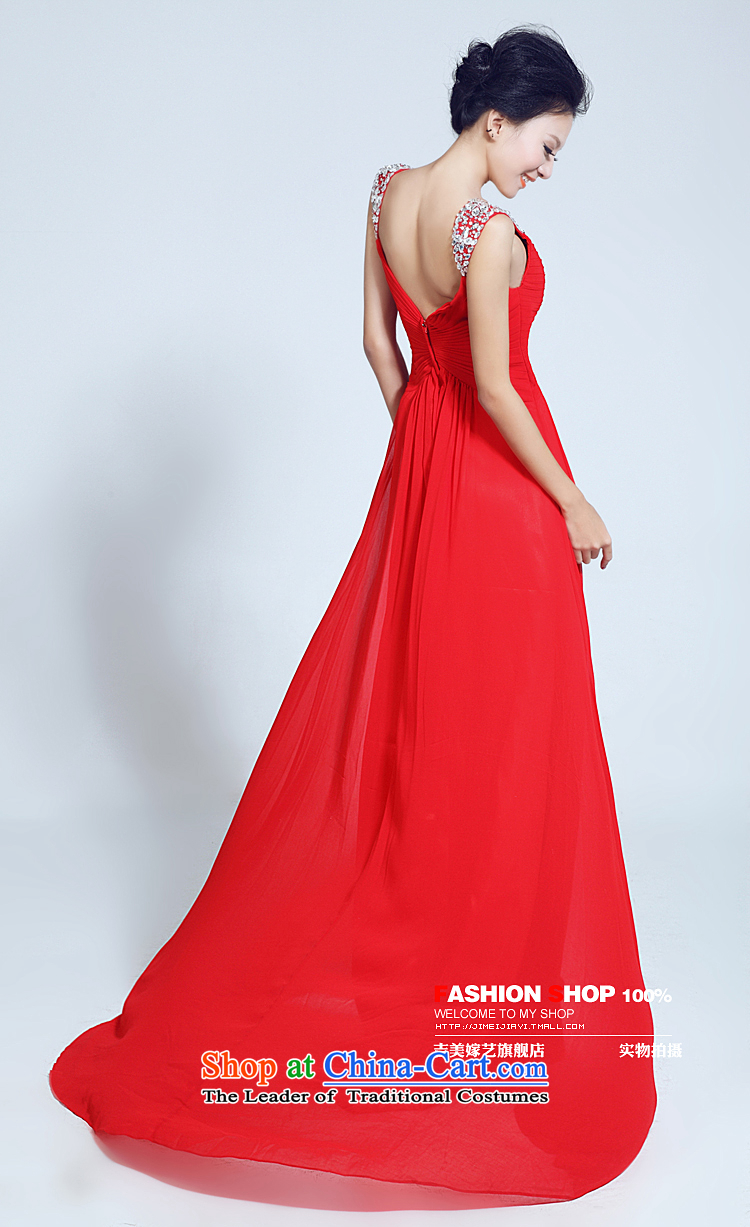 Wedding dress Kyrgyz-american married arts 2015 New 2 Korean bridal dresses shoulder tail LT6035 bridal dresses red XS picture, prices, brand platters! The elections are supplied in the national character of distribution, so action, buy now enjoy more preferential! As soon as possible.
