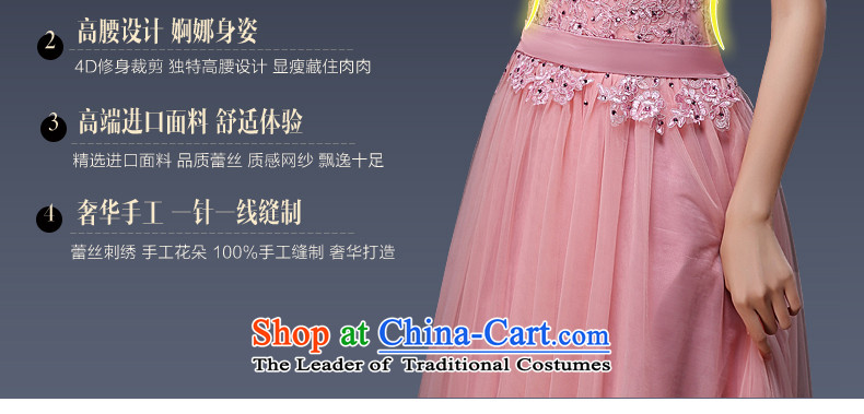 Tslyzm evening dresses long shoulders V-neck in the red by 2015 new autumn and winter bridesmaid service banquet Sau San video coltish waist chiffon dinner dress the usual zongzi female toner XL Photo, prices, brand platters! The elections are supplied in the national character of distribution, so action, buy now enjoy more preferential! As soon as possible.