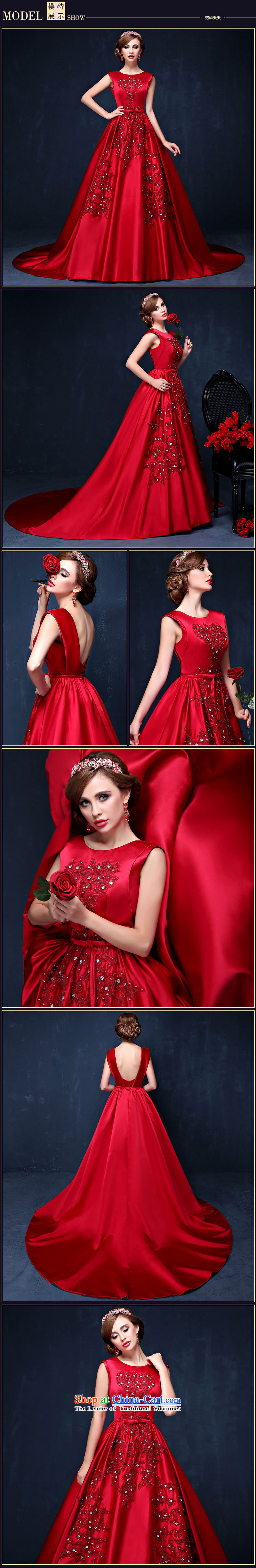 The bride dress Summer 2015 New 2 shoulder length, wine red tail bows to larger graphics thin wine red dress banquet PUERTORRICANS waist 2.0) Picture, prices, brand platters! The elections are supplied in the national character of distribution, so action, buy now enjoy more preferential! As soon as possible.