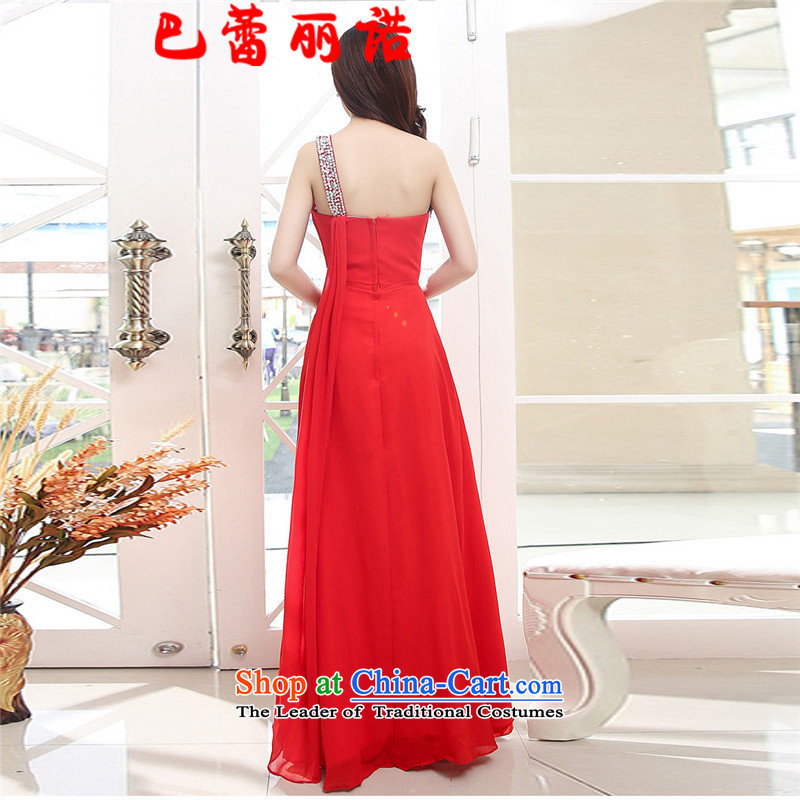 The buds of 2015 New Lai temperament elegant dress skirt summer nail pearl embroidery Toastmaster of clothing long bride services large red S toasting champagne bar Lei Li, , , , shopping on the Internet