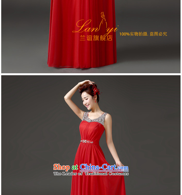 In the autumn of 2015, Friends new bride wedding dress bows services version won thin shoulders to red dress banquet will preside over new S waistline 1.9 feet pictures code, prices, brand platters! The elections are supplied in the national character of distribution, so action, buy now enjoy more preferential! As soon as possible.