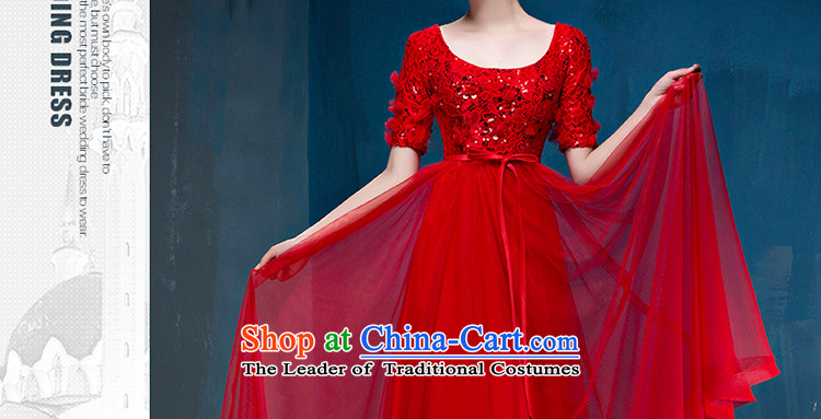 The new summer of her fifth red sleeved Top Loin of large graphics thin bride long skirt tied Ms. Korean dresses with red M picture, prices, brand platters! The elections are supplied in the national character of distribution, so action, buy now enjoy more preferential! As soon as possible.