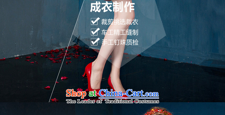 Married Women's dress dresses summer red bride bows Service, 2015 New Sau San for larger shoulders lace engraving bridal dresses red S picture, prices, brand platters! The elections are supplied in the national character of distribution, so action, buy now enjoy more preferential! As soon as possible.