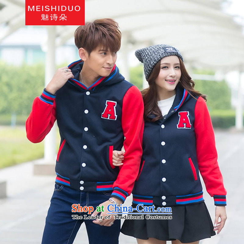 Staff poem flower lovers with autumn jackets baseball cap thickened female serving couples sweater students on services, director of the deep blue (MEISHIDUO poem) , , , shopping on the Internet