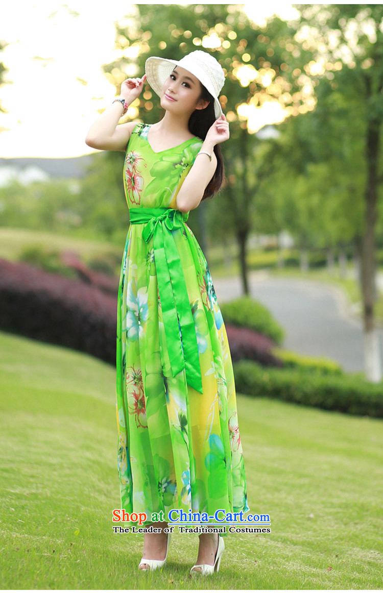 The introduction of women into rain petals skirt the skirt long skirt the green M pictures, 339320550 price, brand platters! The elections are supplied in the national character of distribution, so action, buy now enjoy more preferential! As soon as possible.