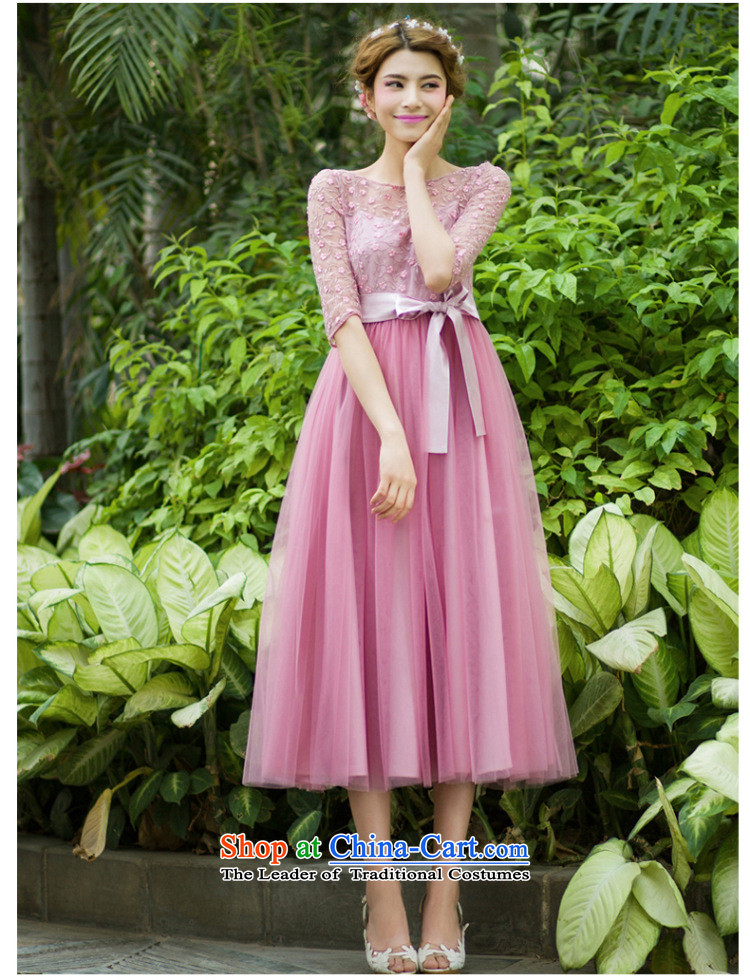 Take concubines and family summer new women in cuff chiffon Netting Embroidery in long skirt large dresses generation 263651280 pink XL Photo, prices, brand platters! The elections are supplied in the national character of distribution, so action, buy now enjoy more preferential! As soon as possible.