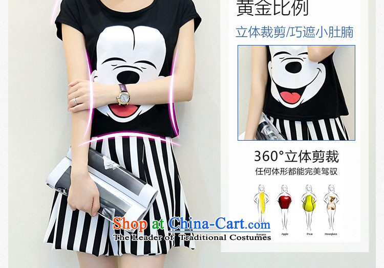 Take concubines and Family Summer Mickey stamp streaks short skirt two complaints 325A99130 Kit Black M picture, prices, brand platters! The elections are supplied in the national character of distribution, so action, buy now enjoy more preferential! As soon as possible.