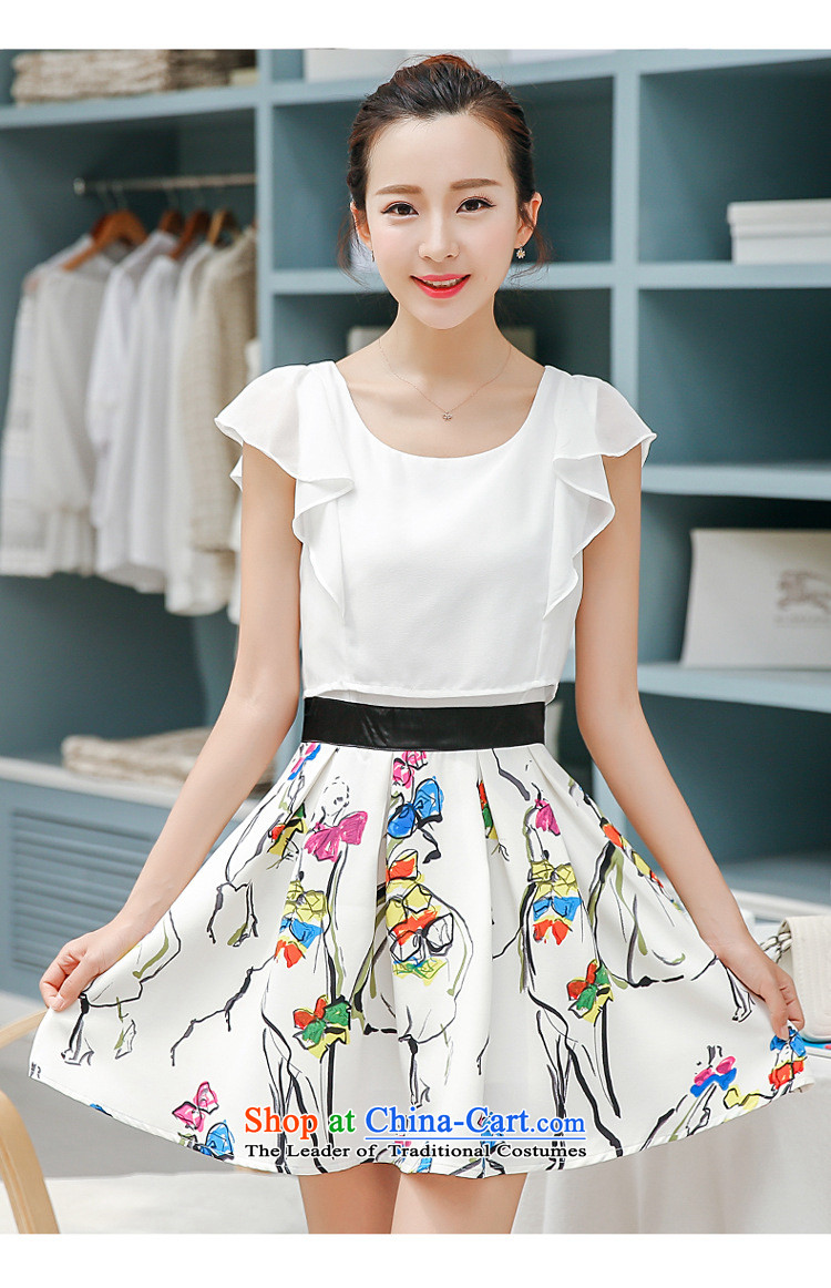 Rain family   should be summer petals new Korean fake two Foutune of stamp chiffon dresses and safflower XL pictures, 40880759 price, brand platters! The elections are supplied in the national character of distribution, so action, buy now enjoy more preferential! As soon as possible.