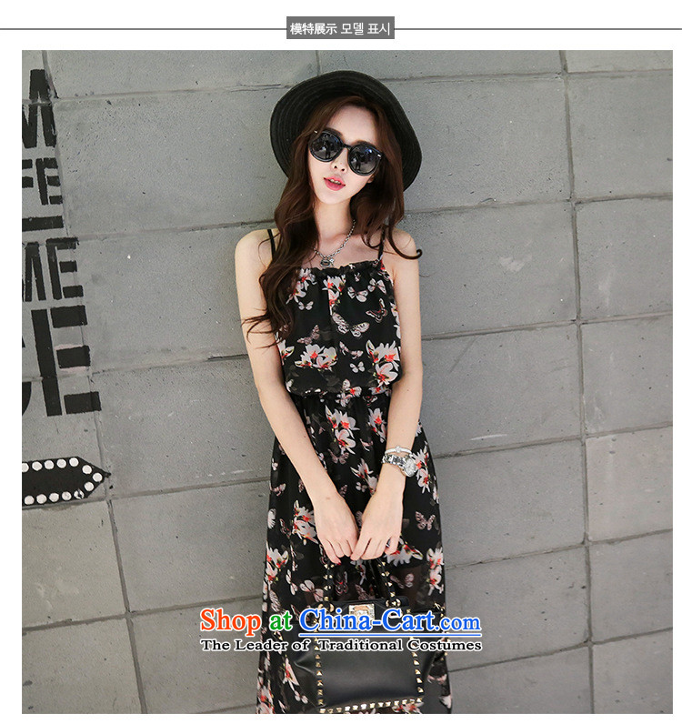 Hong Tai spring  δ Xia Xue woven strap billowy flounces stamp Bohemia long skirt skirt and 425510232 Beach 3 L picture, prices, brand platters! The elections are supplied in the national character of distribution, so action, buy now enjoy more preferential! As soon as possible.