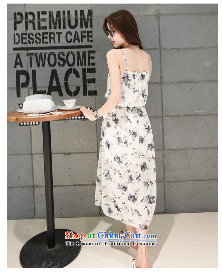 Korea Pu esher  fragmented Xia Xue woven strap billowy flounces stamp Bohemia long skirt skirt and 425510232 Beach 1 M picture, prices, brand platters! The elections are supplied in the national character of distribution, so action, buy now enjoy more preferential! As soon as possible.