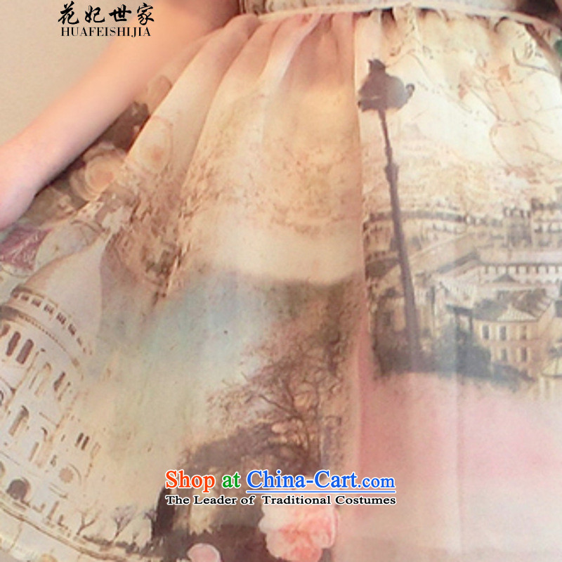 Take concubines and OSCE root of the Paridelles stamp short skirt vest skirt Fashion aristocratic dresses and 324824825 , L, take concubines family suit (HUA FEI SHI JIA) , , , shopping on the Internet