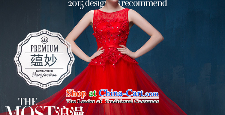 The Holy her in the summer of 2015, new marriages long gown, Moderator shows red dress red L picture, prices, brand platters! The elections are supplied in the national character of distribution, so action, buy now enjoy more preferential! As soon as possible.
