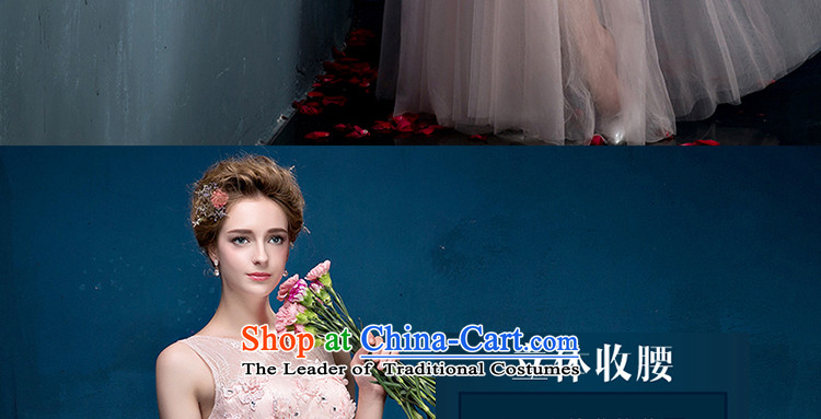 St Leger Connie 2015 summer and autumn flowers bridal dresses shoulders stylish large Ms. video thin dresses wedding dress pink S picture, prices, brand platters! The elections are supplied in the national character of distribution, so action, buy now enjoy more preferential! As soon as possible.