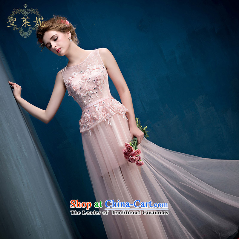 St Leger Connie 2015 summer and autumn flowers bridal dresses shoulders stylish large Ms. video thin dresses wedding dress pink S, holy her sheng lai ni) ( , , , shopping on the Internet