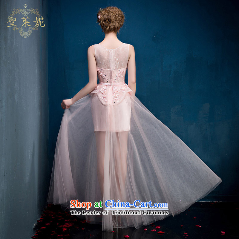 St Leger Connie 2015 summer and autumn flowers bridal dresses shoulders stylish large Ms. video thin dresses wedding dress pink S, holy her sheng lai ni) ( , , , shopping on the Internet